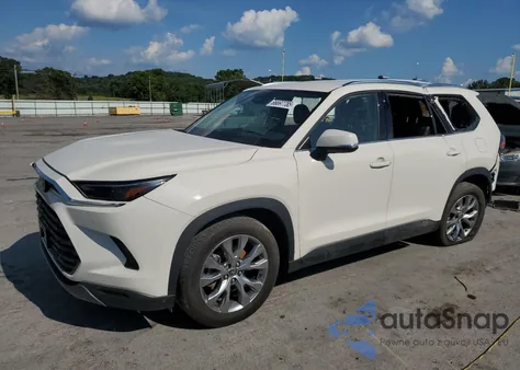 2024 Toyota Grand Highlander Xle z USA, uszkodzony, nr VIN 5TDAAAB58RS028476